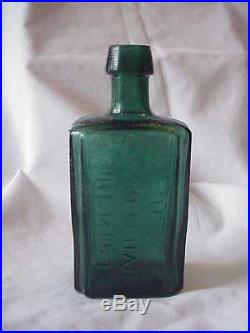 Merchant's Gargling Oil Lockport New York Medicine Bottle