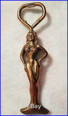 Mermaid Bottle Opener New York on Backside. (Truly Rare! Try finding another!)