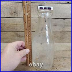 Milk Bottle Valley View Farm Whitehall NY New York One Quart B Bottle RARE HTF