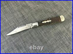 NEW YORK KNIFE CO Walden NY 187 Hunter Coke Bottle Pocket Knife Hammer Brand