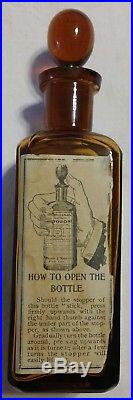 NICE Antique McKesson & Robbins New York Pyrozone Medicinal QUACK MEDICINE RARE
