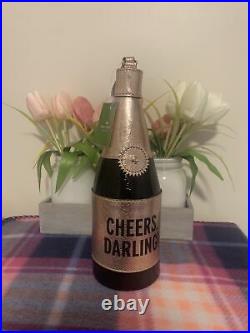 NWT Kate Spade Chestnut Street Cheers Darling Champagne Bottle Wristlet