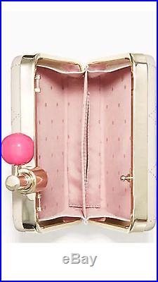 NWT Kate Spade New York Pink On Pointe Perfume Spray Bottle Clutch Purse $398.00