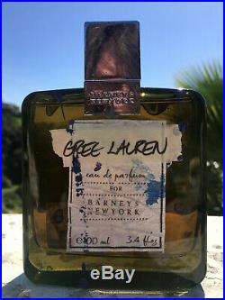 New Greg Lauren Barney's New York Men's Cologne Eau De Parfum 100ml 3.4oz Bottle