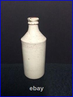 New York Central Lines Standard Red Ink Labeled Stoneware Bottle