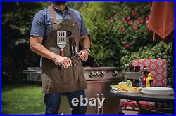 New York Jets BBQ Apron with Tools & Bottle Opener Set
