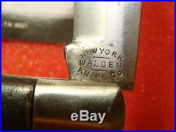 New York Knife Co. Walden N. Y 1856-1878-large Coke Bottle-coco Bola Wood