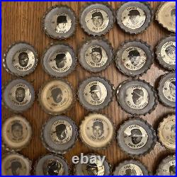 New York Yankees Coke baseball bottle caps with Mickey Mantle 19 Diff, 51 Total