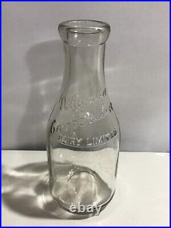 Niagara Cooperative Dairy Limited Quart Milk Bottle Falls New York Canada