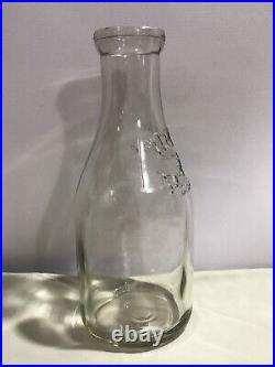 Niagara Cooperative Dairy Limited Quart Milk Bottle Falls New York Canada