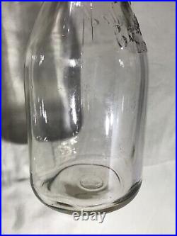 Niagara Cooperative Dairy Limited Quart Milk Bottle Falls New York Canada