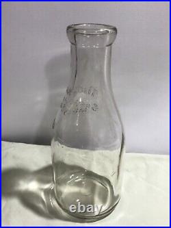 Niagara Cooperative Dairy Limited Quart Milk Bottle Falls New York Canada