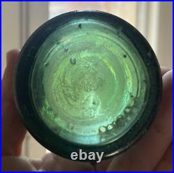 Nice Greenish Aqua Blob Soda W. E. Brockway New York Iron Pontil 1850's Era L@@k