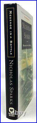 Nicholas Sparks Message in a Bottle SIGNED 1st 1st Author The Notebook