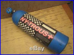 Nitrous Oxide 10 lb pound Bottle with Hi Flo Valve NOS Aluminum Cylinder NY-TROUS+