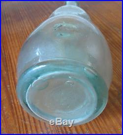 OLD CONE & SMITH UNUSUAL SHAPED BOTTLE NEW YORK CRUDE RARE c 1860's