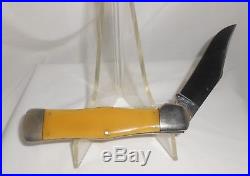 Olcut Folding Knife Union Cutco Hunting Coke Bottle Oclean NY USA Made Vintage