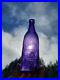 Old Deep Amethyst POUGHKEEPSIE New York Beer Bottle Old New England Liquor