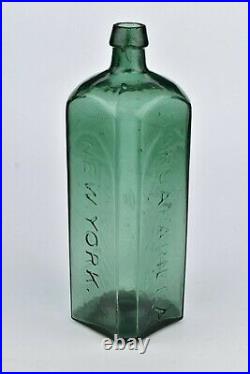 Old Dr. Townsend's Sarsaparilla Bottle New York Iron Pontil Whittled