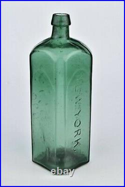 Old Dr. Townsend's Sarsaparilla Bottle New York Iron Pontil Whittled