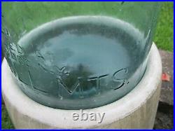 Old Eagle Spring Water Co Catskill Mts Edgewood Ny 5 Gallon Carboy Glass Rare