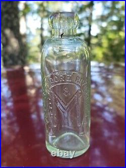 Old Green Horseshoe Hutch? Antique New York Soda Bottle? Pictorial Horseshoe