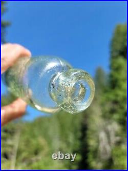 Old Green Horseshoe Hutch? Antique New York Soda Bottle? Pictorial Horseshoe