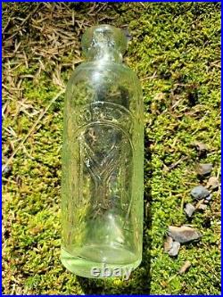 Old Green Horseshoe Hutch? Antique New York Soda Bottle? Pictorial Horseshoe