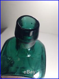 Old Teal Blue Green Dr. Townsends Sarsaparilla Albany New York Bottle