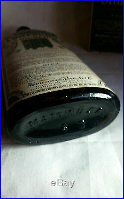 Old Warner's Safe Remedies Co. Compound A Diuretic Ny Medicine Bottle Box Label