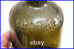 Olive Green Clarke & Co New York Bottle Crude