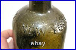 Olive Green Clarke & Co New York Bottle Crude