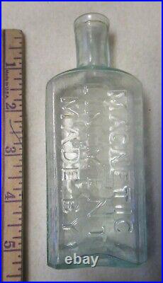 Open Pontil German Magnetic Liniment A. C. Grant Albany New York Medicine Bottle