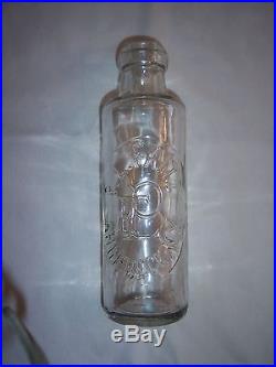 P. L. FRITZ, RHINEBECK, N. Y. Thasmo Marble Stopper bottle