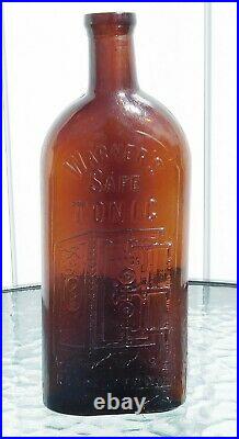 PRE 1900's WARNER'S SAFE TONIC ROCHESTER, N. Y. SLUG PLATE RARE TOP