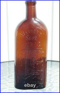 PRE 1900's WARNER'S SAFE TONIC ROCHESTER, N. Y. SLUG PLATE RARE TOP