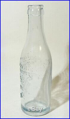 PURE SODA BOTTLING WORKS Antique vtg COCA-COLA Bottle BUFFALO NY Straight Side