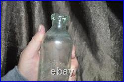 Philip Brown Blob Or Hutch Soda Bottle- Haverstraw Ny