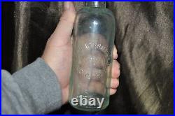 Philip Brown Hutch Soda Bottle- Haverstraw Ny