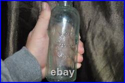 Philip Brown Hutch Soda Bottle- Haverstraw Ny