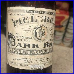 Piel Brothers Prohibition Beer Bottle East New York Brewery Brooklyn Ny Rare