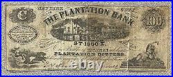 Plantation Bank New York City $1 Note One Bottle of DRAKES Plantation Bitters