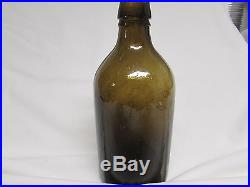 Pontiled Lynch & Clarke New York Golden Amber/Greenish in color Crude