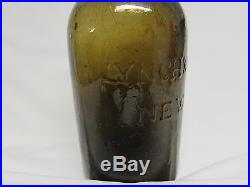 Pontiled Lynch & Clarke New York Golden Amber/Olive in color Crude