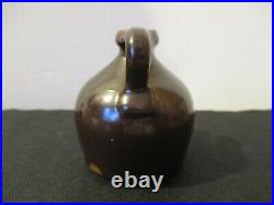 Pre Prohibition Advertising Stoneware Jug Bottle Golden Star Whiskey Albany NY