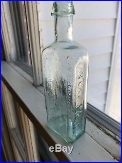 Pristine Pontiled Graefenberg & Co Sarsaparilla Compound New York Bottle