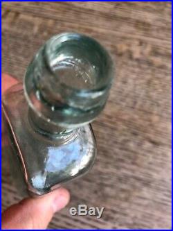 Pristine Pontiled Graefenberg & Co Sarsaparilla Compound New York Bottle