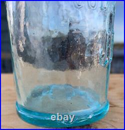 Queru's Cod Liver Oil Jelly Pontiled Glass Medicine Jar