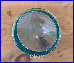 Queru's Cod Liver Oil Jelly Pontiled Glass Medicine Jar