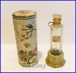 RARE 1920s SHARI LANGLOIS-NEW YORK Perfume Bottle in ORIGINAL PRESENTATION BOX